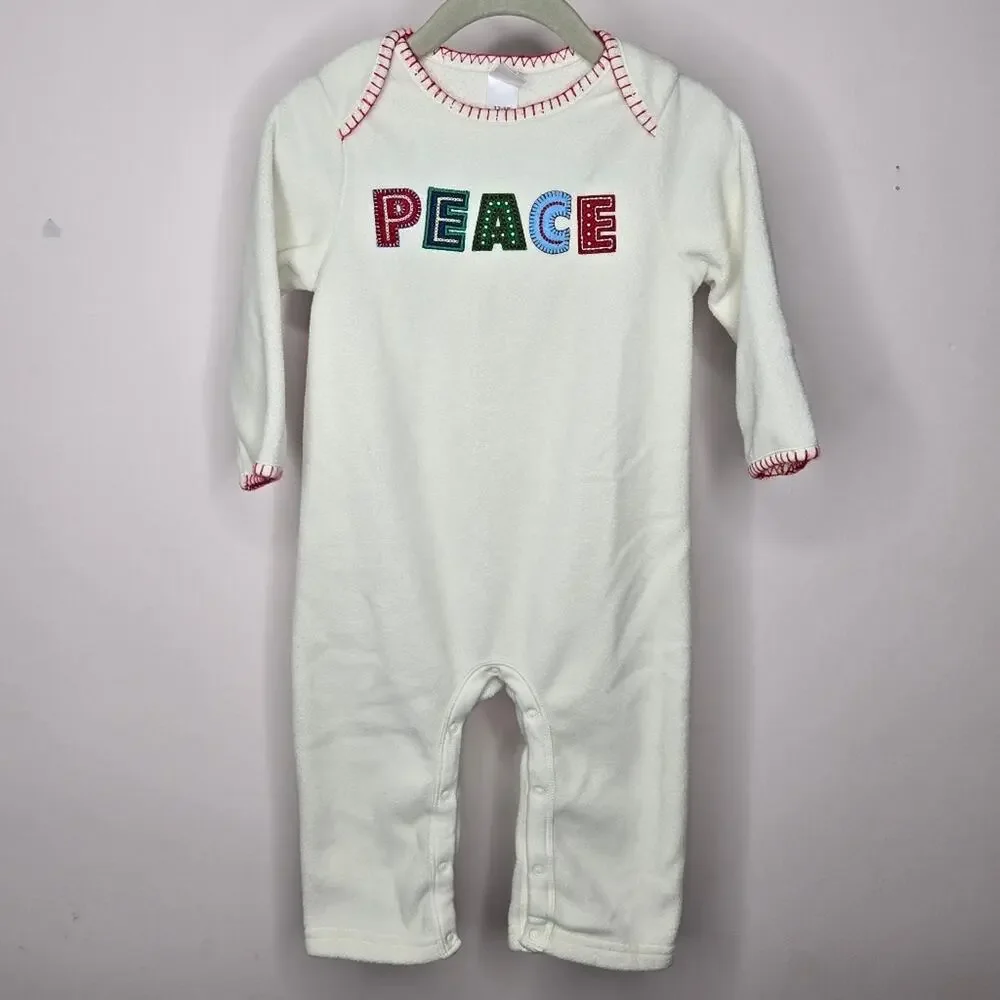 Old Navy 1-Piece Cream Fleece Outfit w/ 